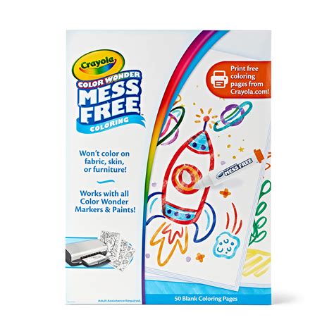 mess free coloring