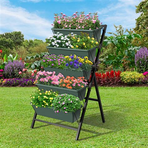 metal vertical planter