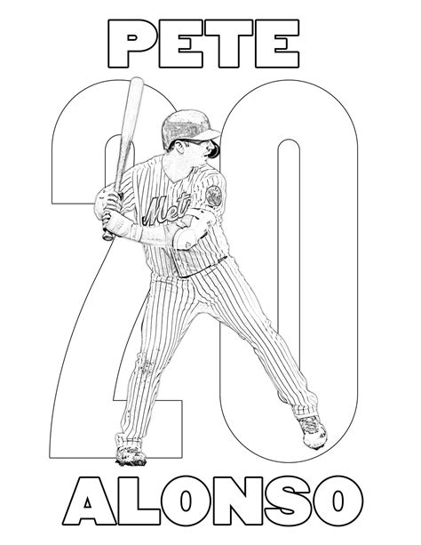 mets coloring pages