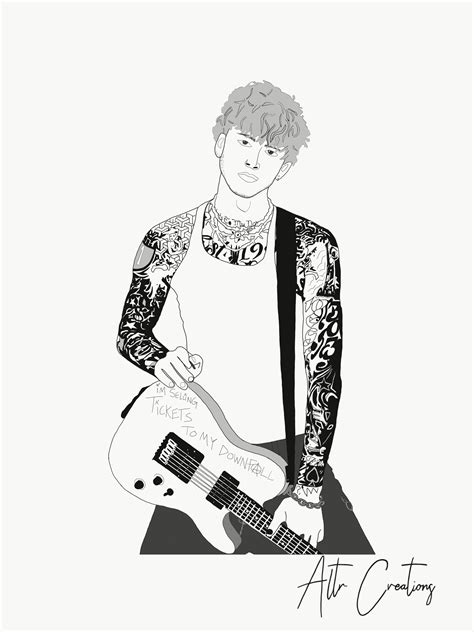 mgk coloring pages