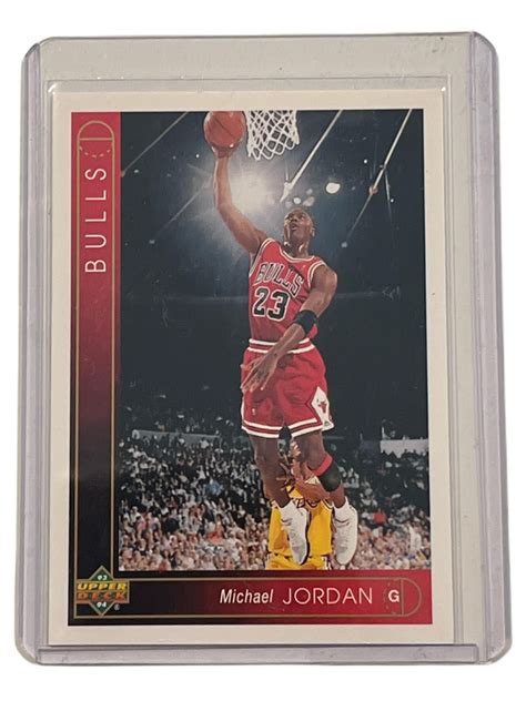 michael jordan upper deck 93 94 card value