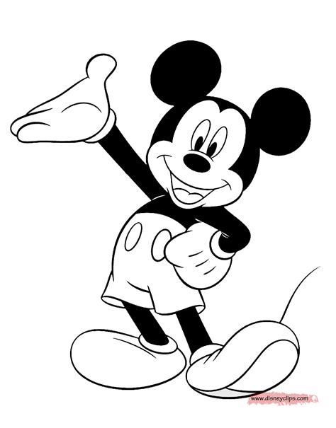 mickey mouse coloring