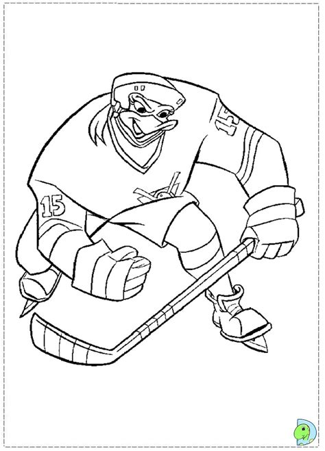 mighty ducks coloring pages