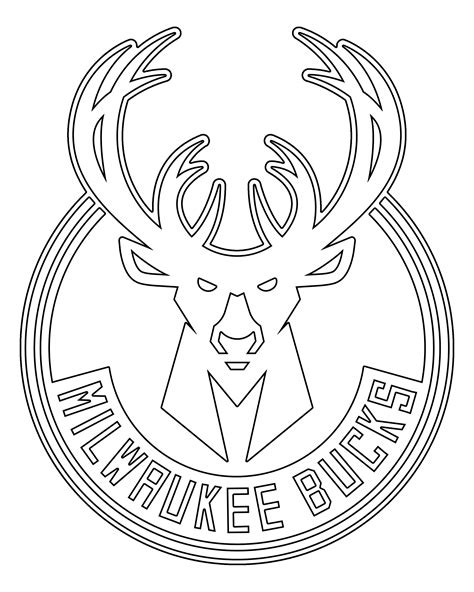 milwaukee bucks coloring pages