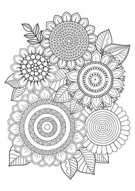mindfulness coloring pages