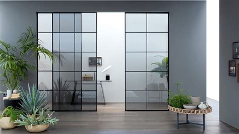 Glass Door with Simple Design