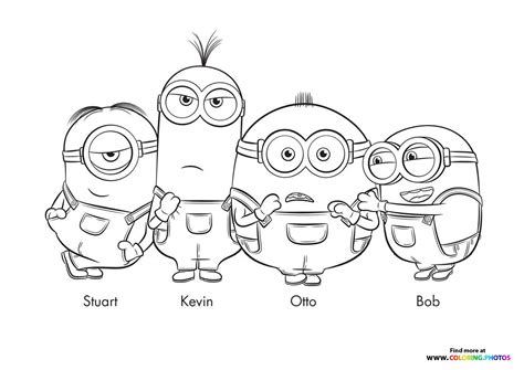 minions the rise of gru coloring pages