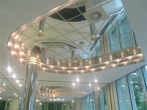 mirror ceiling tiles