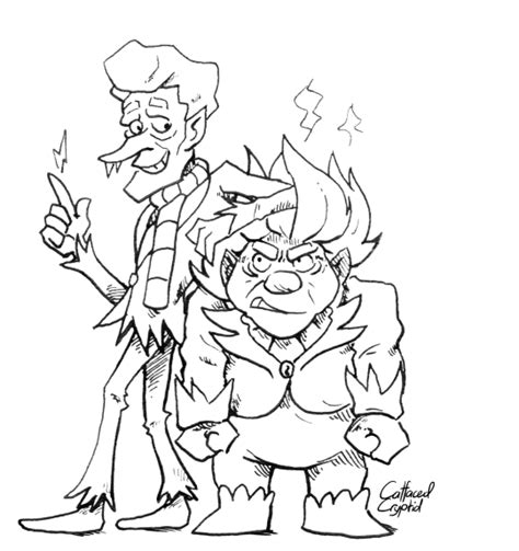 miser brothers coloring pages