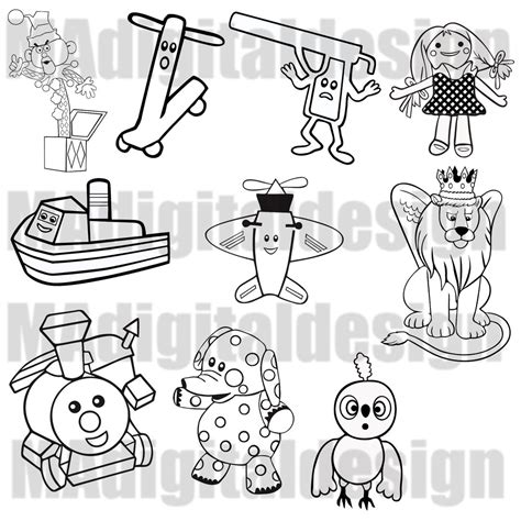 misfit toys coloring pages