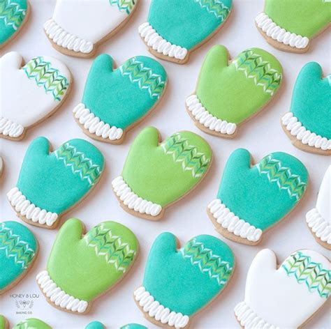 mitten sugar cookies