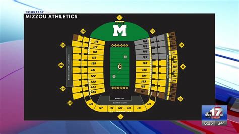 Mizzou Stadium Seating Chart