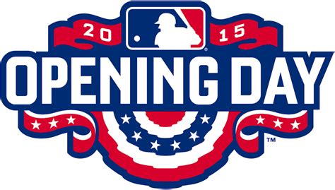 mlb opening day logo