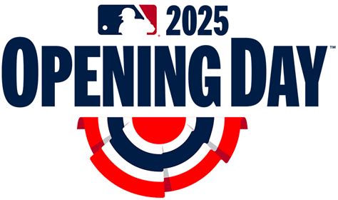 mlb opening day logo 2025