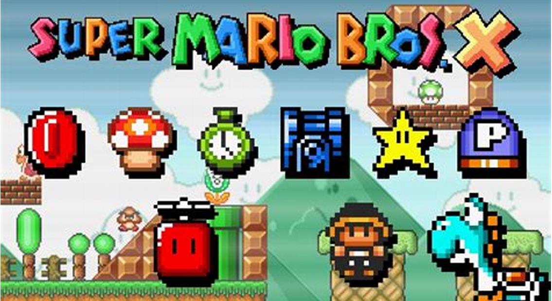 modifikasi Super Mario Bros X