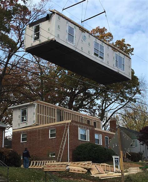 modular second story addition