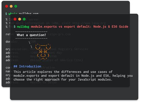 moduleexports vs export default in Nodejs and ES6