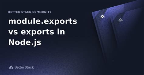 moduleexports vs exports in Nodejs
