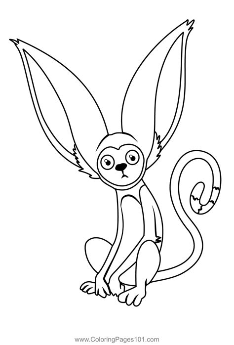 momo coloring pages