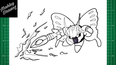 morpho knight coloring pages