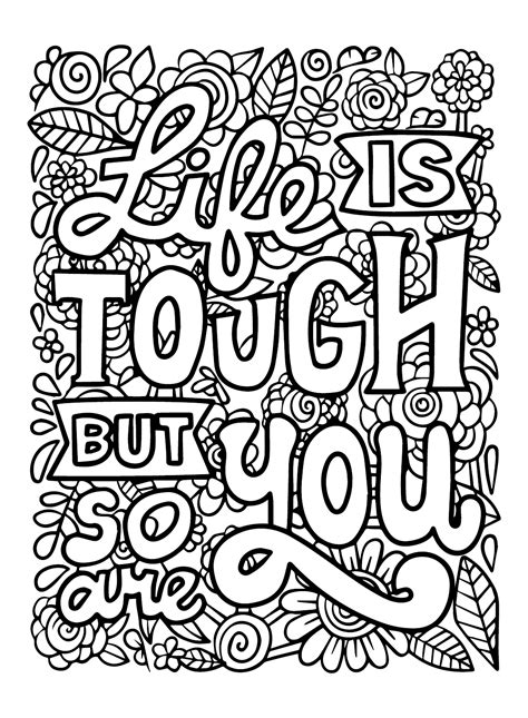 motivational coloring sheets