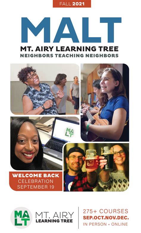 Mount Airy Learning Tree Catalog