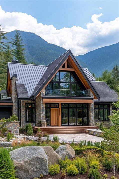 mountain craftsman homes