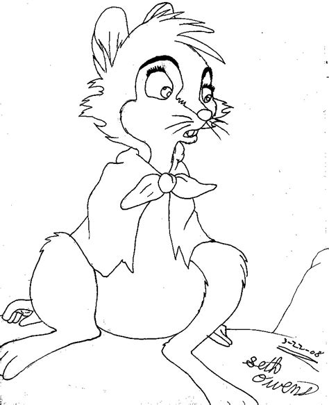 mrs. frisby and the rats of nimh coloring pages