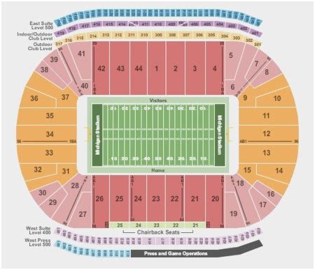 Msu Spartan Stadium Seating Chart