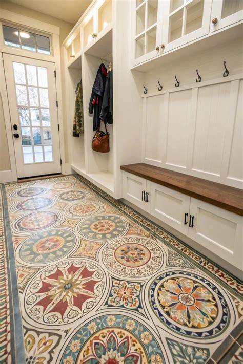 mudroom tile ideas