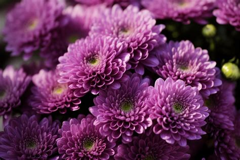 mum purple flower