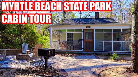 myrtle beach state park cabins