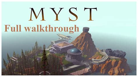 Myst Walkthrough Xbox One