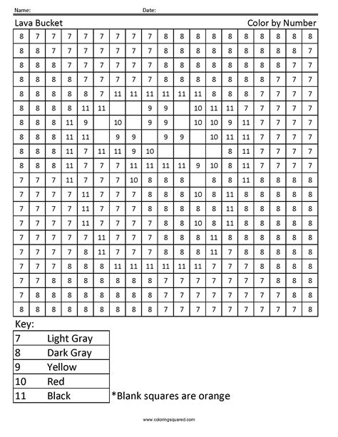 mystery color by number free printables