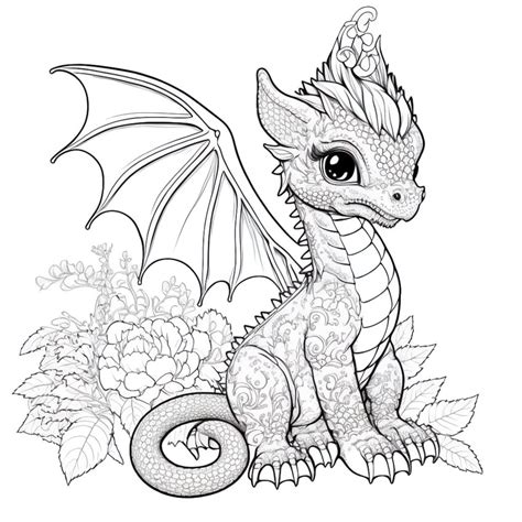 mythical creatures colouring