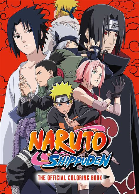 naruto coloring book