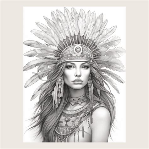 native american coloring books for adults