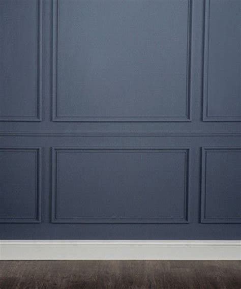 navy blue wainscoting