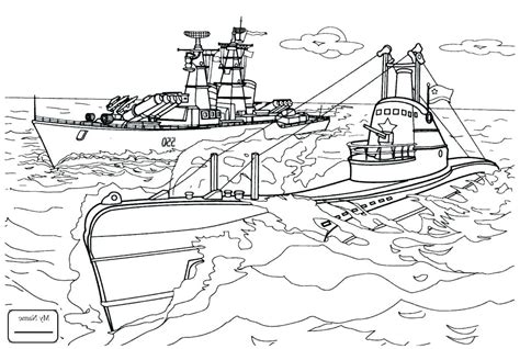 navy coloring pages