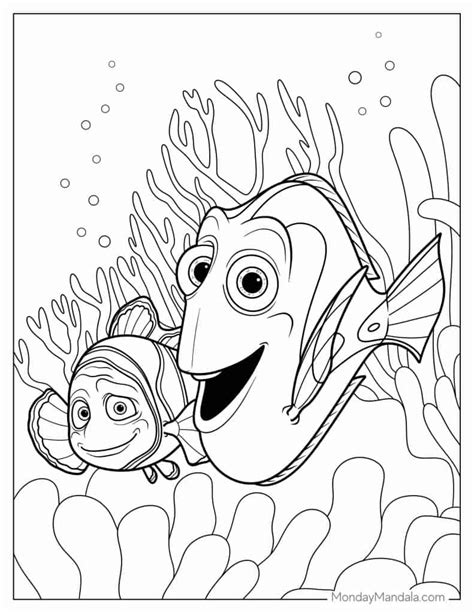 nemo coloring pages