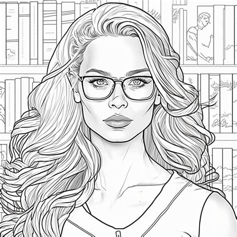 nerdy coloring pages
