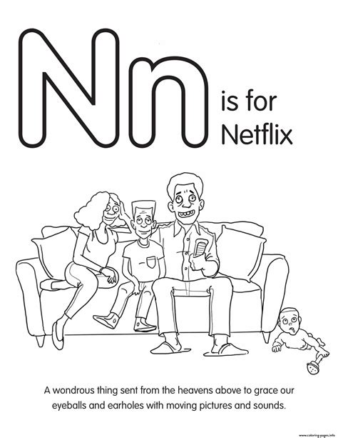 netflix coloring pages