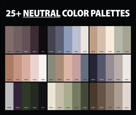 neutral color codes