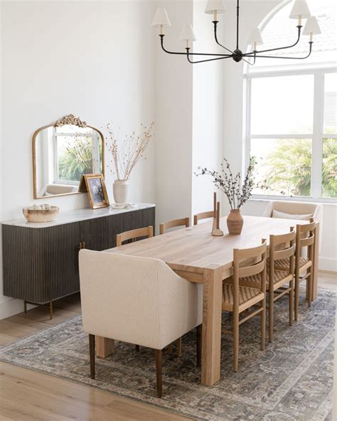 neutral dining room