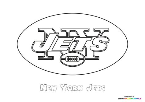 new york jets coloring pages