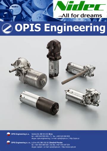 Nidec Dc Motor Catalog