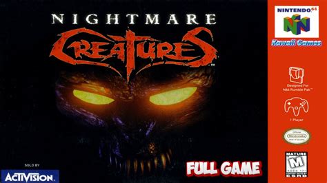 Nightmare Creatures Walkthrough