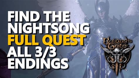 Nightsong Quest Walkthrough