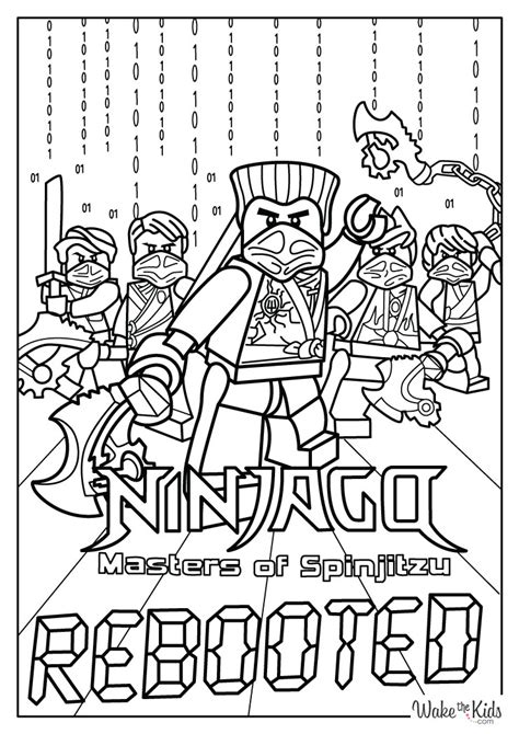 ninjago coloring sheet