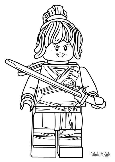 ninjago nya coloring pages